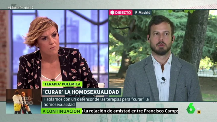 Pardo pone contra las cuerdas al portavoz de Hazte Oír después de que mezcle homosexualidad y violación