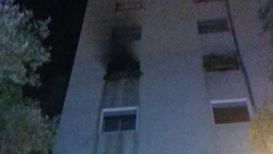 Vivienda donde se ha producido el incendio Vivienda donde se ha producido el incendio