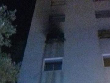 Vivienda donde se ha producido el incendio Vivienda donde se ha producido el incendio