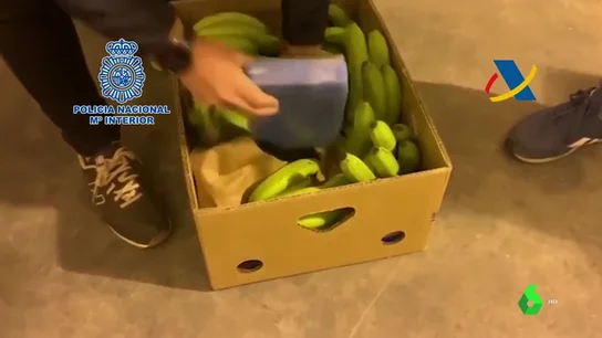 Interceptados 275 kilos de cocaína ocultos en cajas de bananas en Estepona Interceptados 275 kilos de cocaína ocultos en cajas de bananas en Estepona