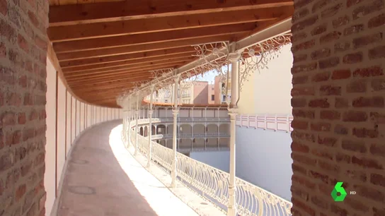 El frontón Beti Jai, tras su restauración El frontón Beti Jai, tras su restauración