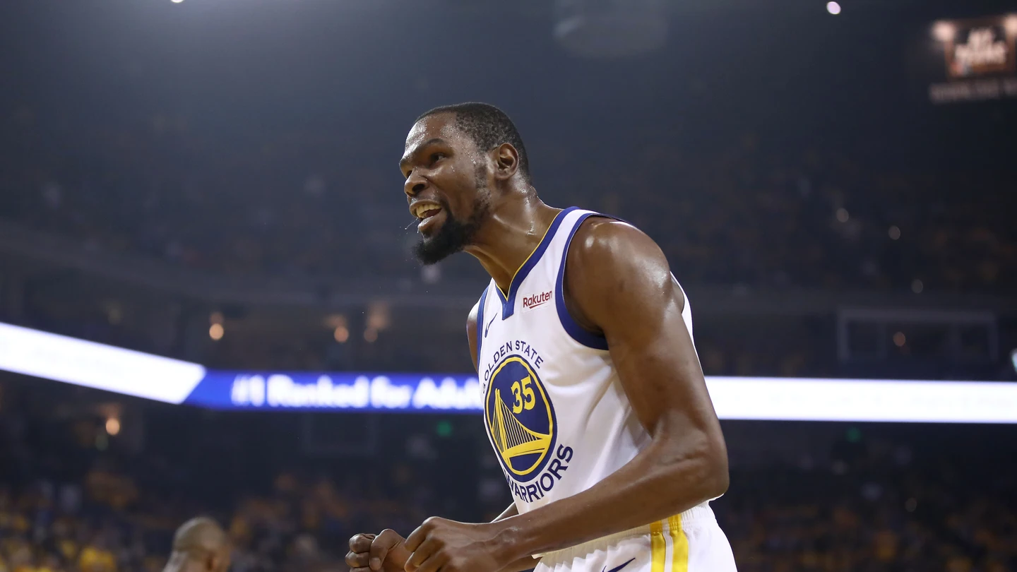 Kevin Durant, durante un partido con los Warriors Kevin Durant, durante un partido con los Warriors