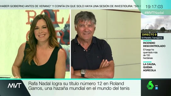 Toni Nadal: "Nos quedan unos cuantos años de buen tenis de Rafa y de estar a su mejor nivel" Toni Nadal: "Nos quedan unos cuantos años de buen tenis de Rafa y de estar a su mejor nivel"