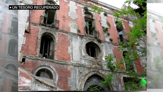 El estado que presentaba el edificio en 2014 El estado que presentaba el edificio en 2014