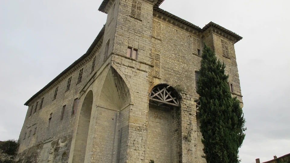 Imagen del castillo de Gascueña