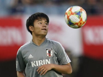 Kubo, con Japón Kubo, con Japón