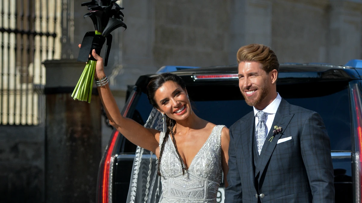 Pilar Rubio y Sergio Ramos