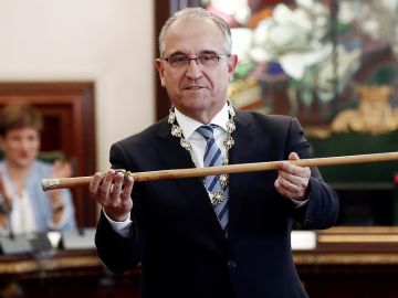 El alcalde de Pamplona, Enrique Maya El alcalde de Pamplona, Enrique Maya
