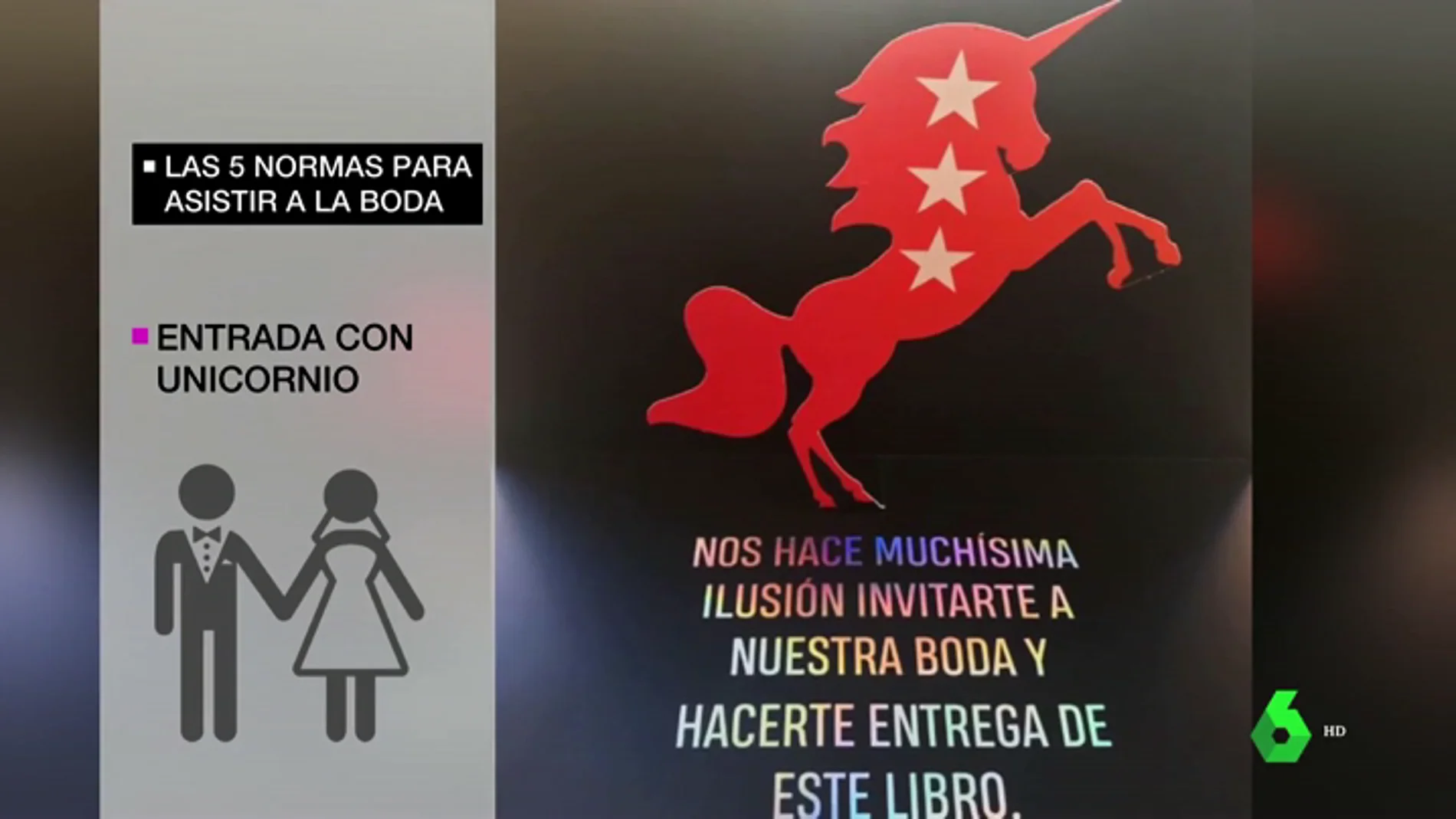 El sello del unicornio, colores prohibidos, fiesta solo para mayores de edad, AC/DC... la boda entre Pilar Rubio y Sergio Ramos 
