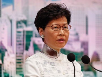 La jefa del Ejecutivo de Hong Kong, Carrie Lam La jefa del Ejecutivo de Hong Kong, Carrie Lam