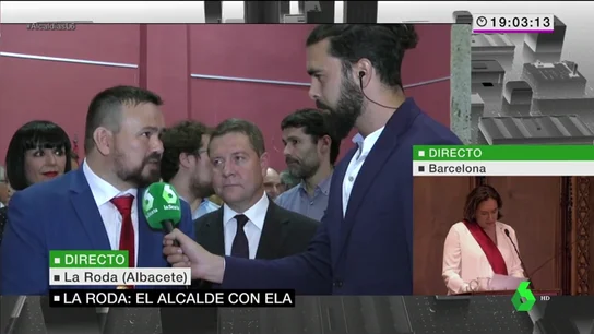Juan Ramón, alcalde de La Roda Juan Ramón, alcalde de La Roda