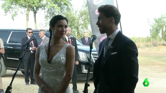 Sergio Ramos, tras casarse con Pilar Rubio: "He estado en muchas bodas pero ninguna como esta" Sergio Ramos, tras casarse con Pilar Rubio: "He estado en muchas bodas pero ninguna como esta"