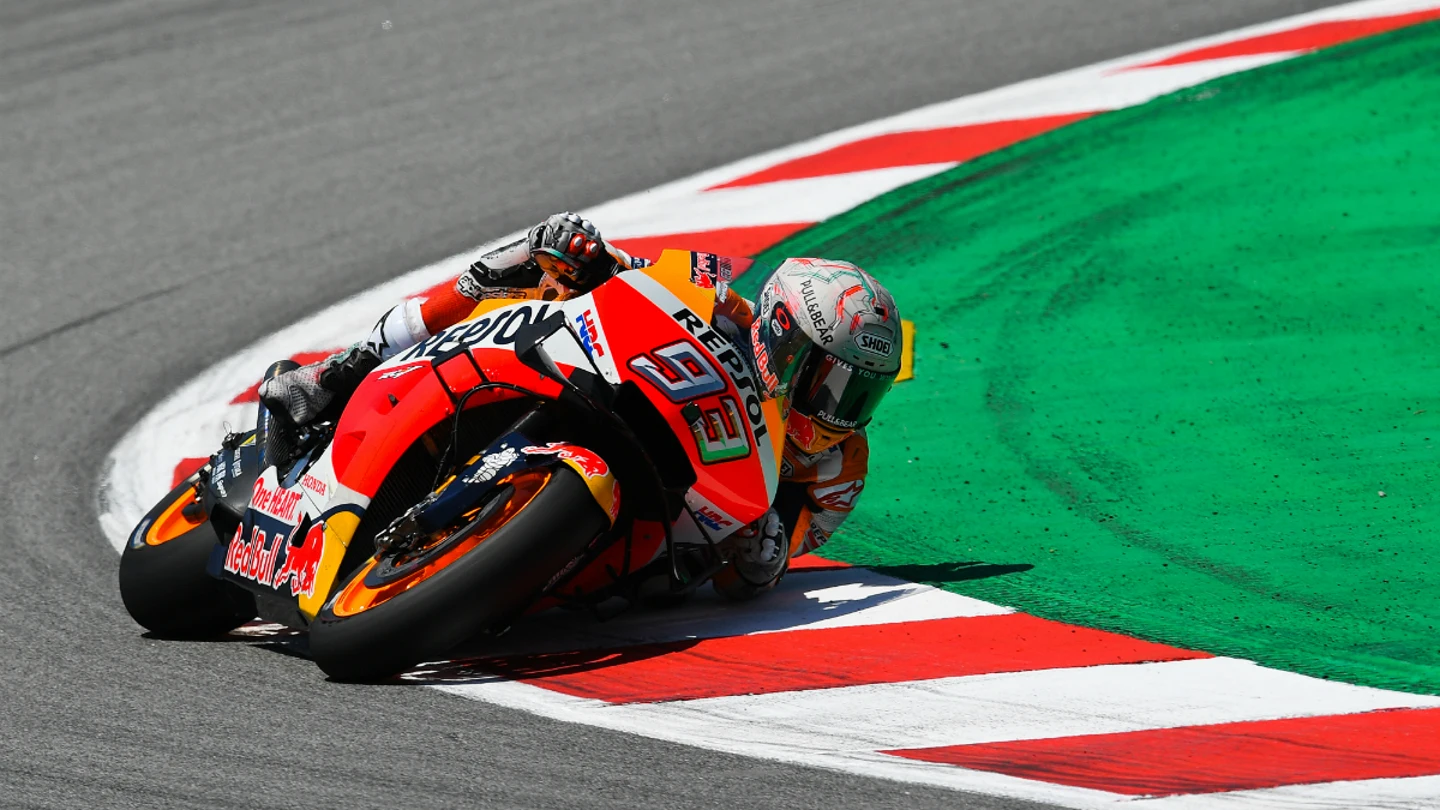 Marc Márquez, en la Honda Marc Márquez, en la Honda
