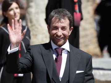 Pablo Motos, en la boda de Sergio Ramos y de Pilar Rubio Pablo Motos, en la boda de Sergio Ramos y de Pilar Rubio