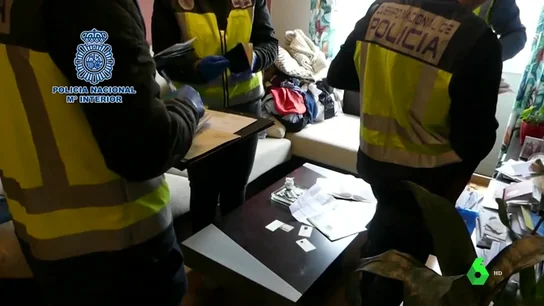 Imagen de un registro de la Policía Nacional Imagen de un registro de la Policía Nacional