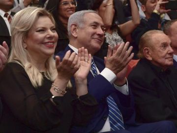 Benjamin Netanyahu junto a su mujer, Sara Netanyahu Benjamin Netanyahu junto a su mujer, Sara Netanyahu