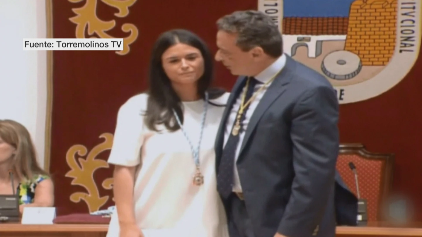 Lucía Cuín en el pleno en el que di la alcaldía al PSOE en Torremolinos Lucía Cuín en el pleno en el que di la alcaldía al PSOE en Torremolinos