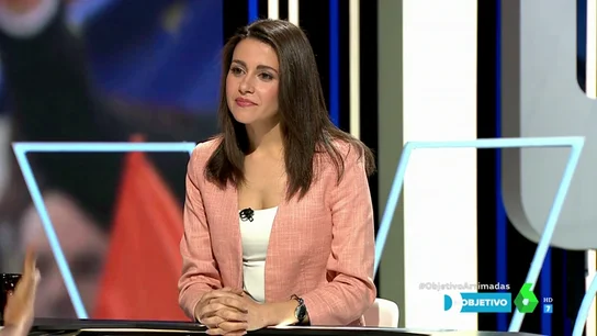 Inés Arrimadas, en El Objetivo Inés Arrimadas, en El Objetivo