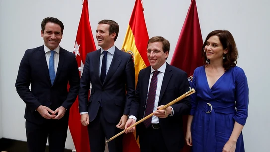 Imagen de García-Egea, Casado, Almeida y Levy Imagen de García-Egea, Casado, Almeida y Levy