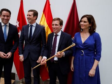Imagen de García-Egea, Casado, Almeida y Levy Imagen de García-Egea, Casado, Almeida y Levy