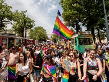 Desfile del Orgullo LGTBI en Viena Desfile del Orgullo LGTBI en Viena