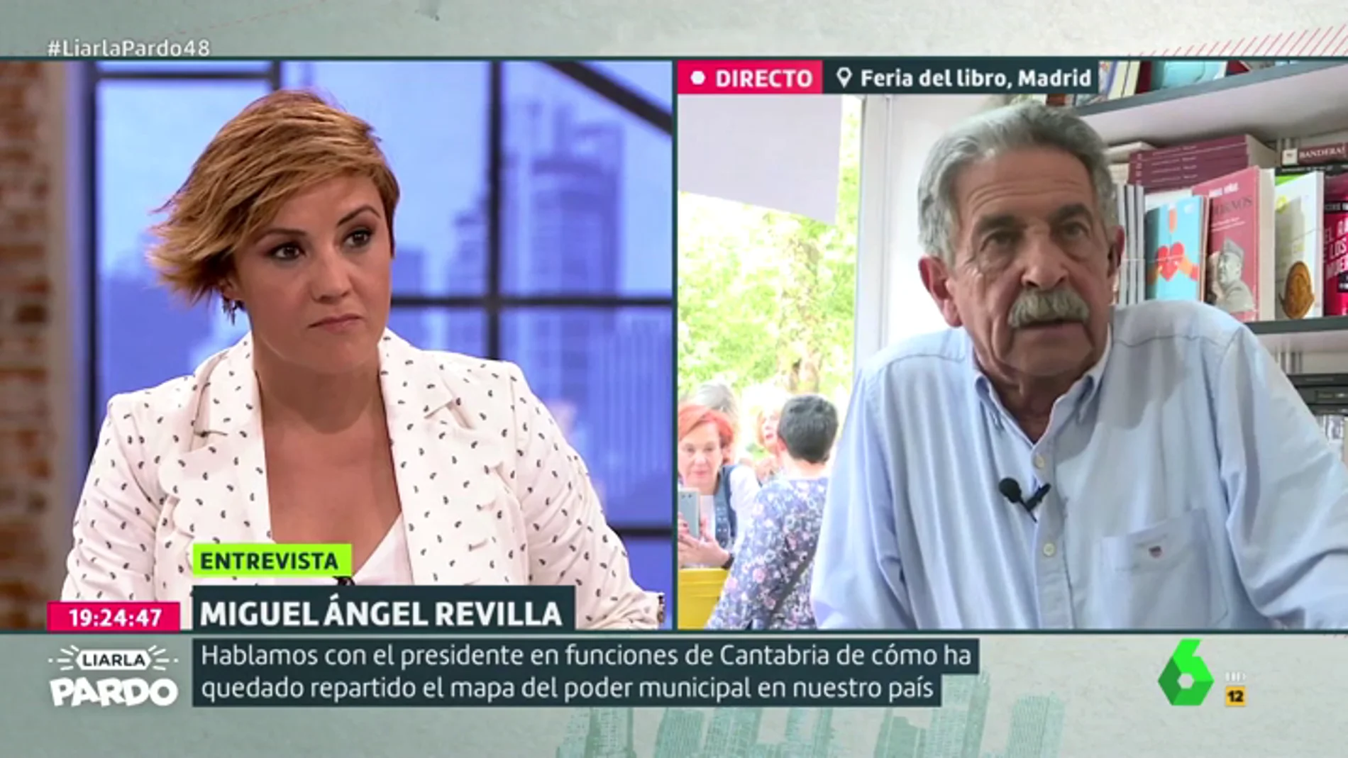 Miguel Ángel Revilla: "Están deseando que Pedro Sánchez pacte con los independentistas para tener carnaza"