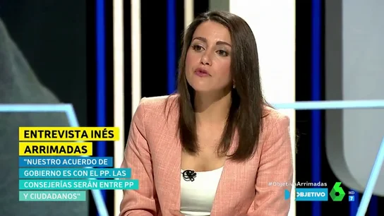 Inés Arrimadas, en El Objetivo Inés Arrimadas, en El Objetivo