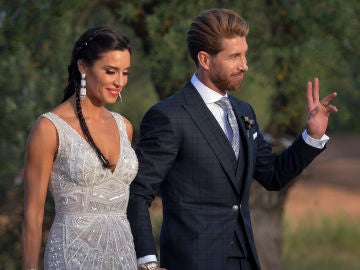 Pilar Rubio y Sergio Ramos después de su boda Pilar Rubio y Sergio Ramos después de su boda