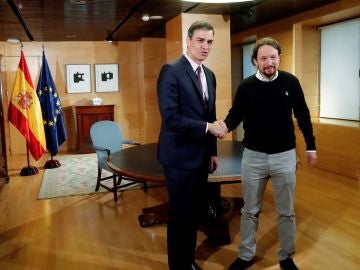 Pedro Sánchez y Pablo Iglesias
