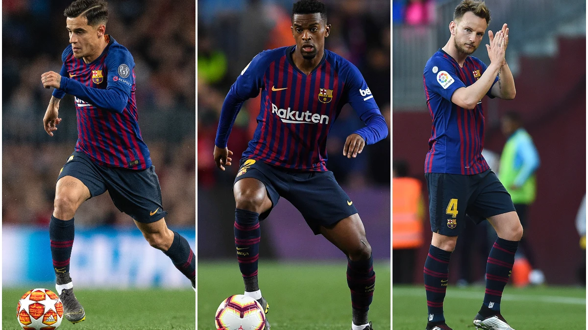 Coutinho, Semedo y Rakitic