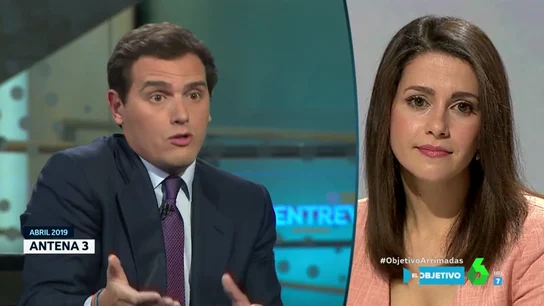 Arrimadas reacciona las declaraciones en las que Rivera renegaba de Vox: "Se habla mucho de qué partidos pactan, pero no de las medidas" Arrimadas reacciona las declaraciones en las que Rivera renegaba de Vox: "Se habla mucho de qué partidos pactan, pero no de las medidas"