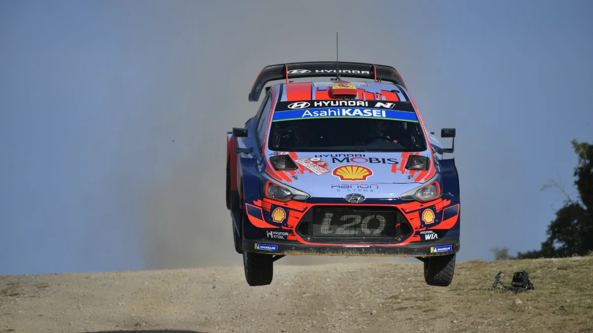 Dani Sordo, en un rally