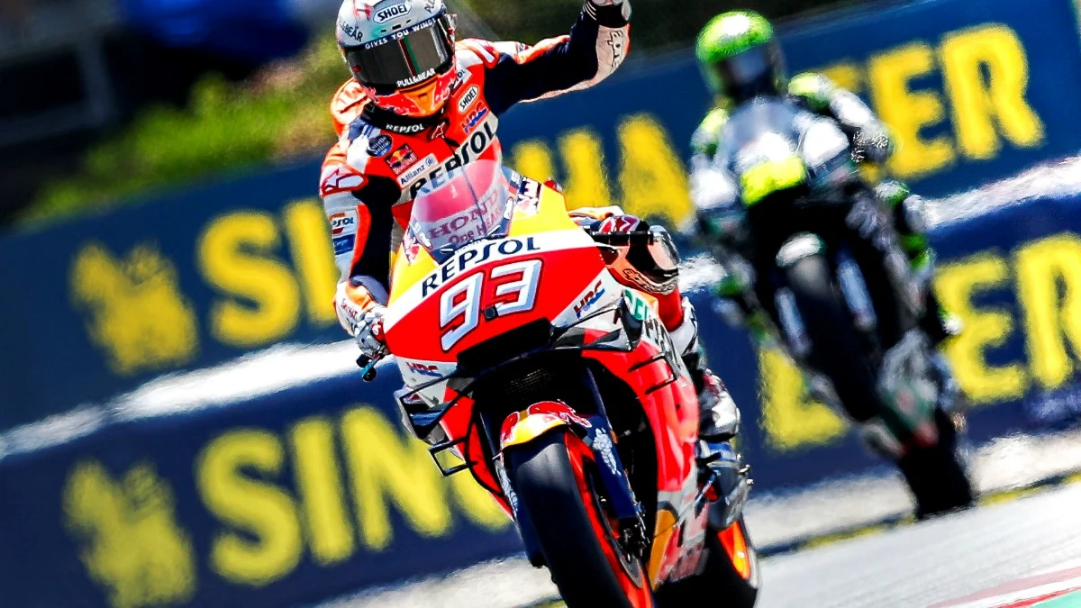 Marc Márquez gana en Montmeló