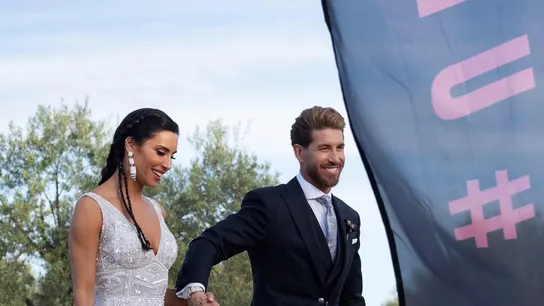 Pilar Rubio y Sergio Ramos el día de su boda Pilar Rubio y Sergio Ramos el día de su boda