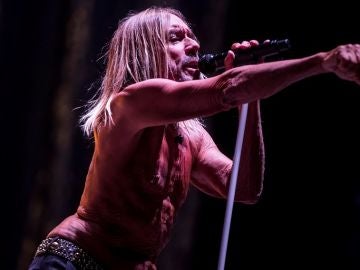 Iggy Pop en el concierto del festival A Son Do Camiño Iggy Pop en el concierto del festival A Son Do Camiño