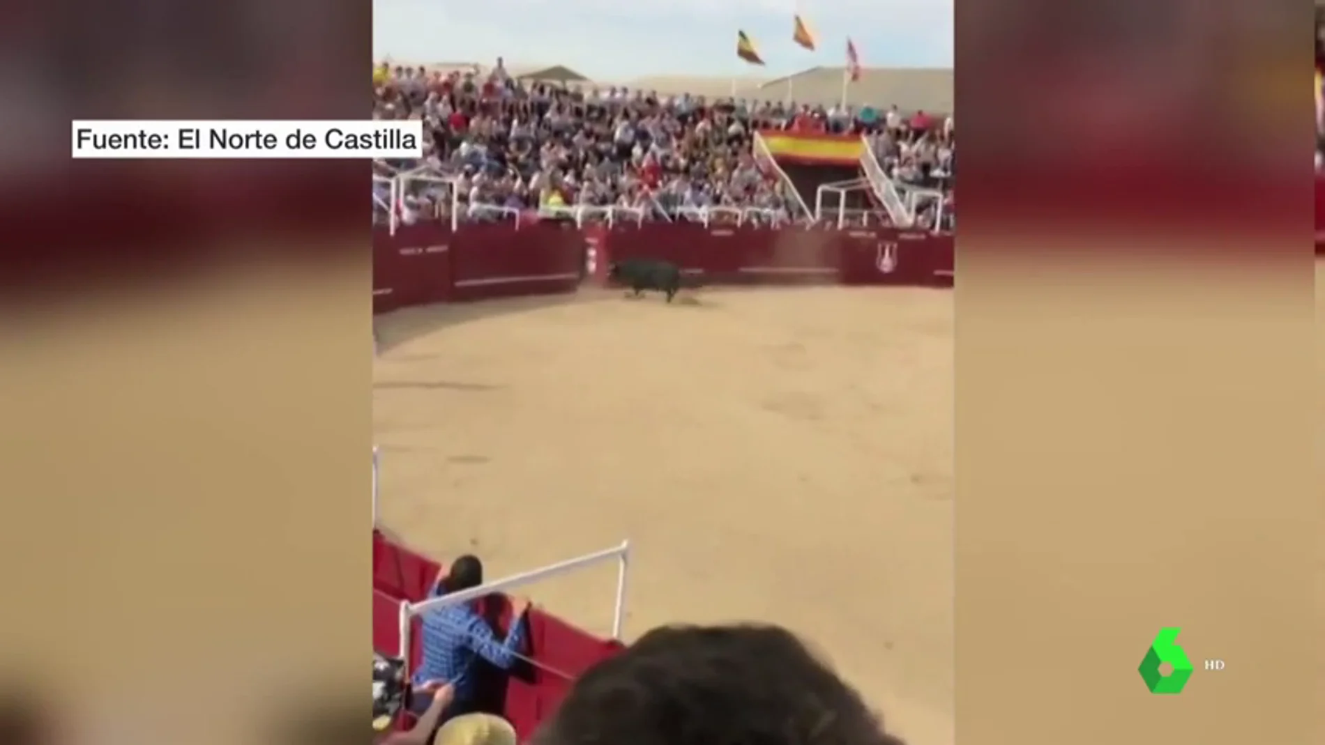 El impactante vídeo de la cogida mortal a un torilero en la plaza de toros de Benavente