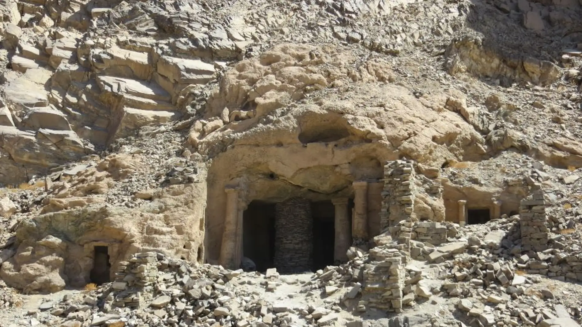 El "Large Temple" en Sikait (imagen: Sikait Project).