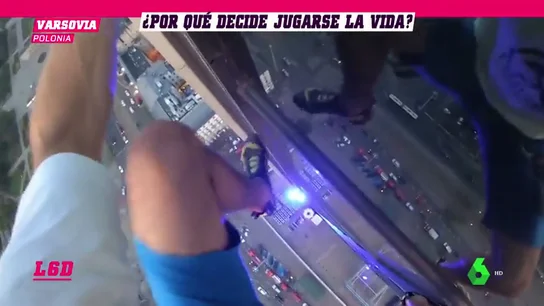 El Spider-Man de Silesia cuenta cómo hace sus tremendas escaladas: "" El Spider-Man de Silesia cuenta cómo hace sus tremendas escaladas: ""