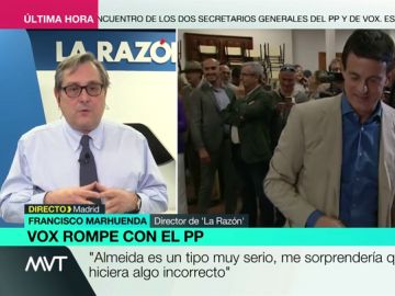 Francisco Marhuenda: "Valls es cómplice de la alcaldesa de los lazos amarillos y que habla de presos políticos" Francisco Marhuenda: "Valls es cómplice de la alcaldesa de los lazos amarillos y que habla de presos políticos"