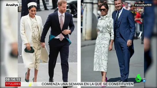 Victoria Beckham copia a Meghan Markle: este es su polémico vestido en la boda de Sergio Ramos y Pilar Rubio Victoria Beckham copia a Meghan Markle: este es su polémico vestido en la boda de Sergio Ramos y Pilar Rubio