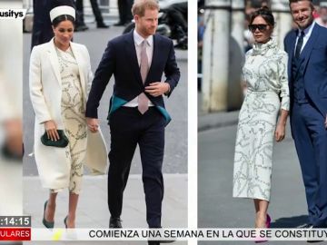 Victoria Beckham copia a Meghan Markle: este es su polémico vestido en la boda de Sergio Ramos y Pilar Rubio Victoria Beckham copia a Meghan Markle: este es su polémico vestido en la boda de Sergio Ramos y Pilar Rubio