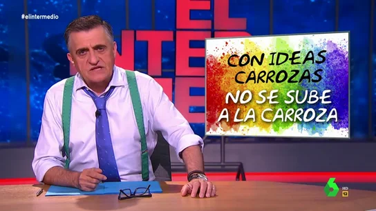Wyoming, a los partidos que no tendrán representación en el Orgullo: "Es la reivindicación de un colectivo que todavía sufre ataques" Wyoming, a los partidos que no tendrán representación en el Orgullo: "Es la reivindicación de un colectivo que todavía sufre ataques"