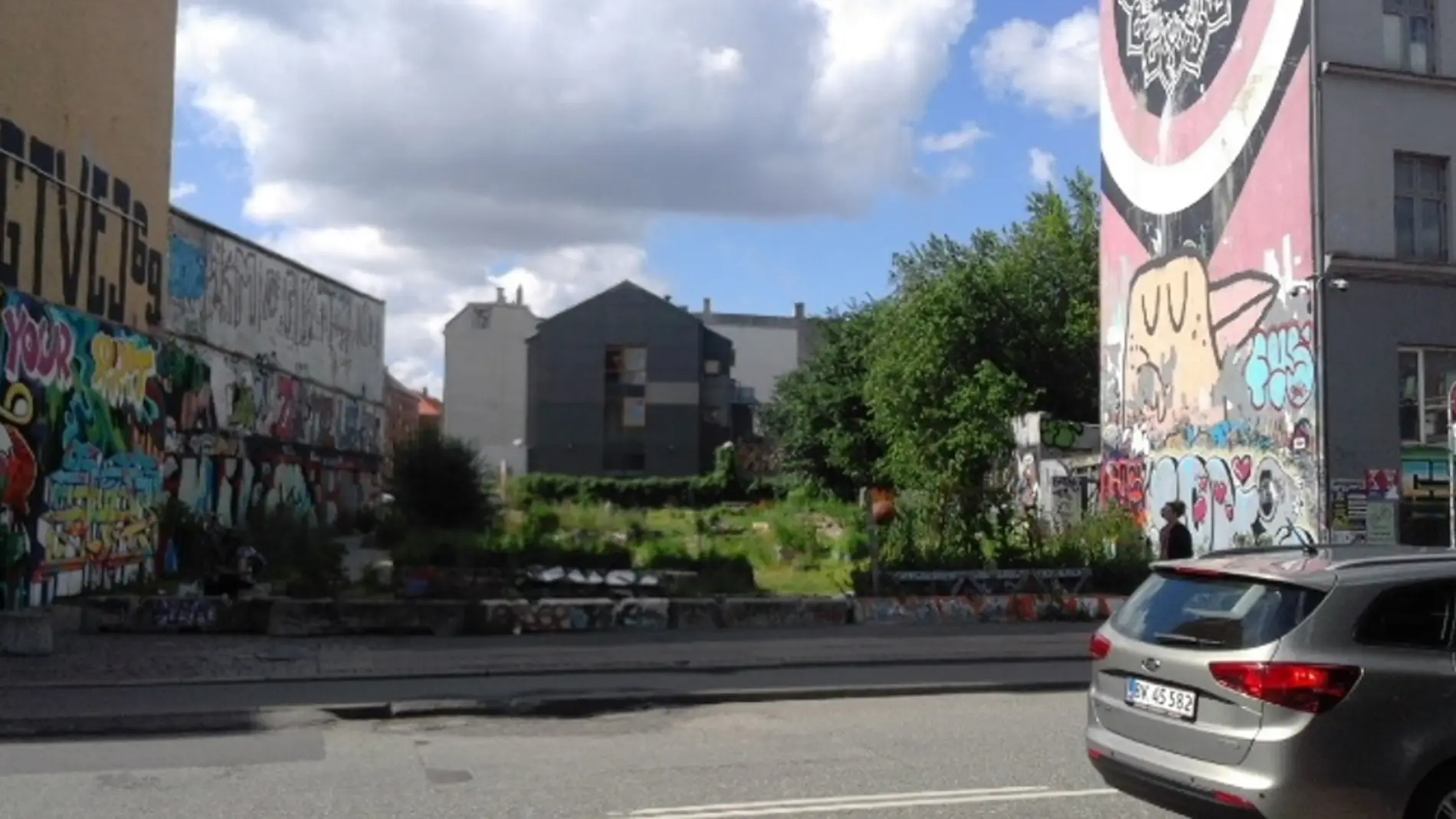 Huerto urbano de la ciudad de Copenhague.