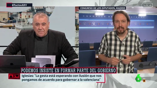 El líder de Unidas Podemos, Pablo Iglesias El líder de Unidas Podemos, Pablo Iglesias