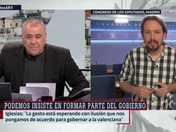 El líder de Unidas Podemos, Pablo Iglesias El líder de Unidas Podemos, Pablo Iglesias