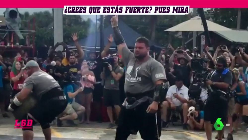 el mas fuerte del mundo hombre