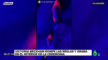 Victoria Beckham vuelve a desafiar a Pilar Rubio y Sergio Ramos: este es su vídeo en el interior de la boda