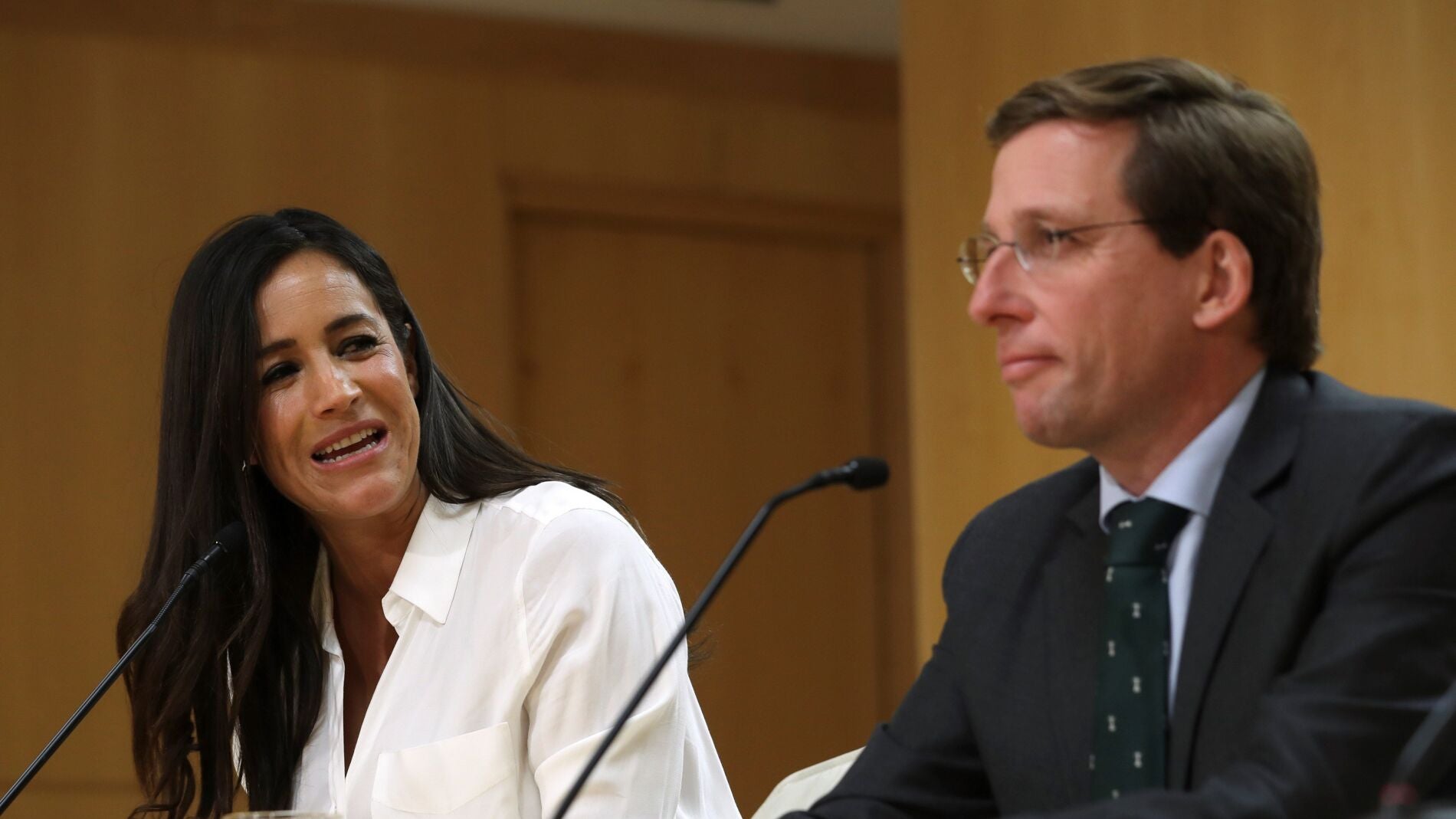 Begoña Villacís, junto a José Luis Martínez-Almeida