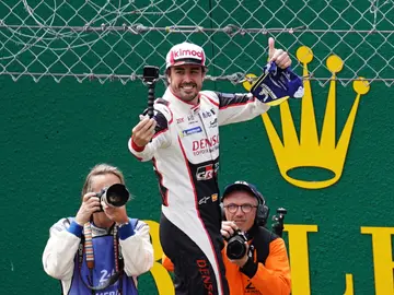 Fernando Alonso gana las 24 horas de Le Mans 2019 Fernando Alonso gana las 24 horas de Le Mans 2019