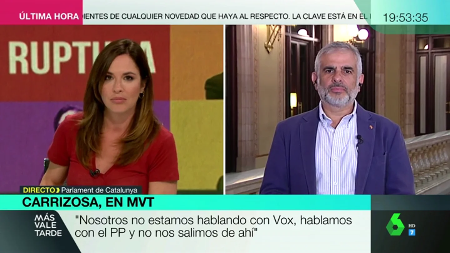 Carlos Carrizosa (Cs): "Todas las concejalías de Gobierno están repartidas en Madrid. No hay hueco para terceros" Carlos Carrizosa (Cs): "Todas las concejalías de Gobierno están repartidas en Madrid. No hay hueco para terceros"